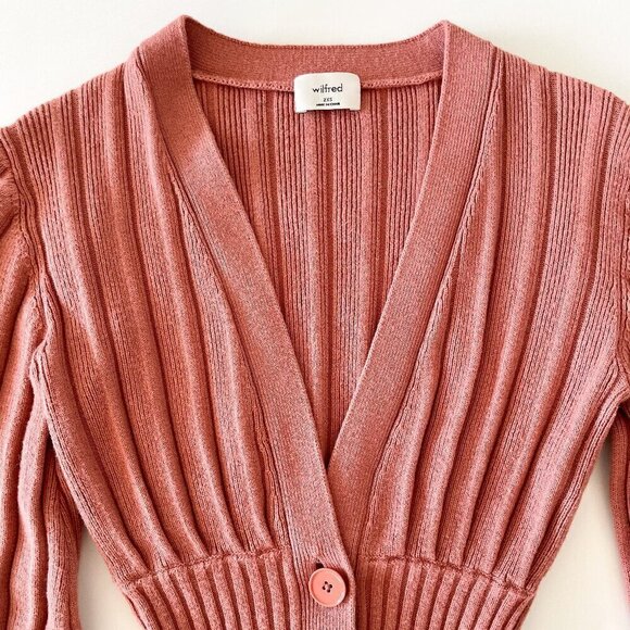 Wilfred Plunge Front Cardigan - Picture 5 of 9